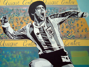 La joie de Maradona