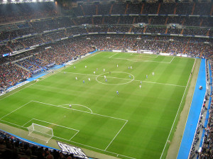 Le stade Santiago Bernabeu, à Madrid