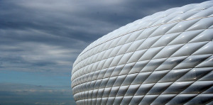 Le stade de l'Allianz Arena à Munich