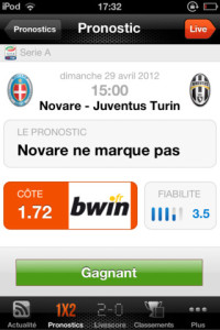 application-paris-sportifs-pronostics